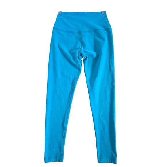 Beyond Yoga Spacedye Walk & Talk High Waisted Capri Leggings M Blue - Picture 2 of 10